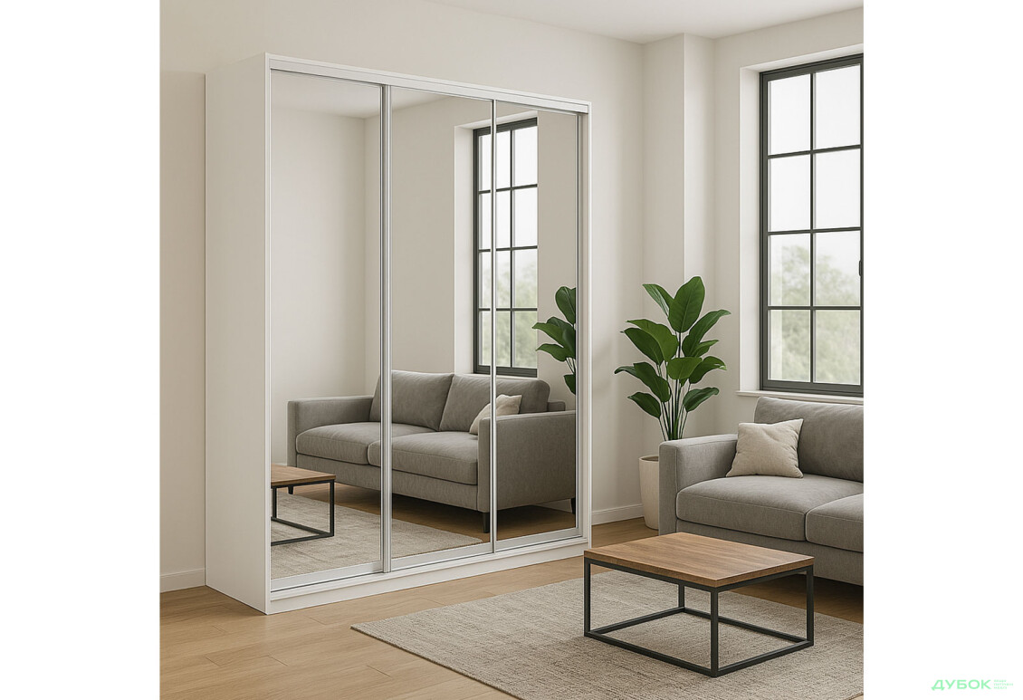 Зображення 5 - Шафа-купе 3Д 2.0 м VIP-master