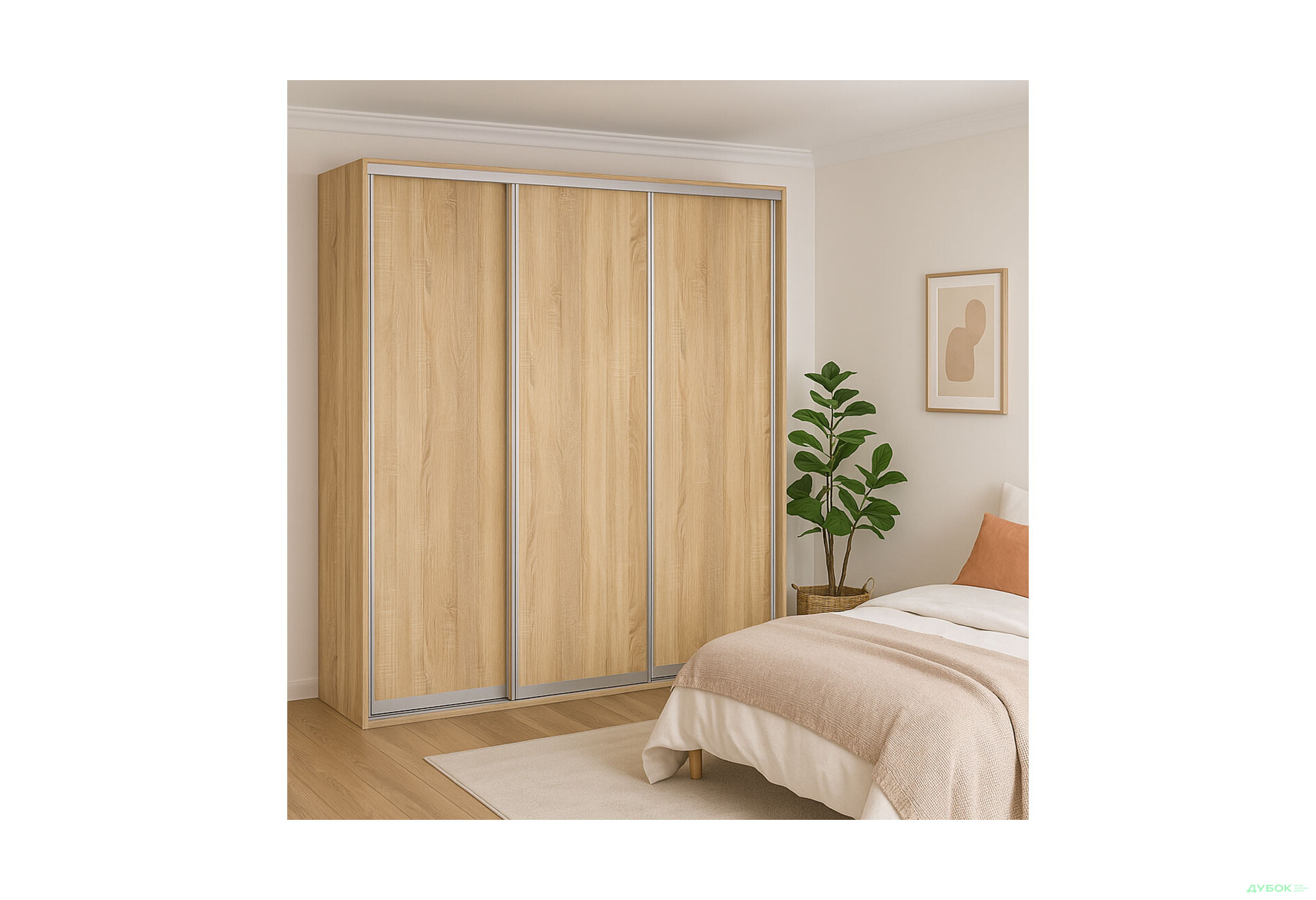 Зображення 15 - Шафа-купе 3Д 2.0 м VIP-master