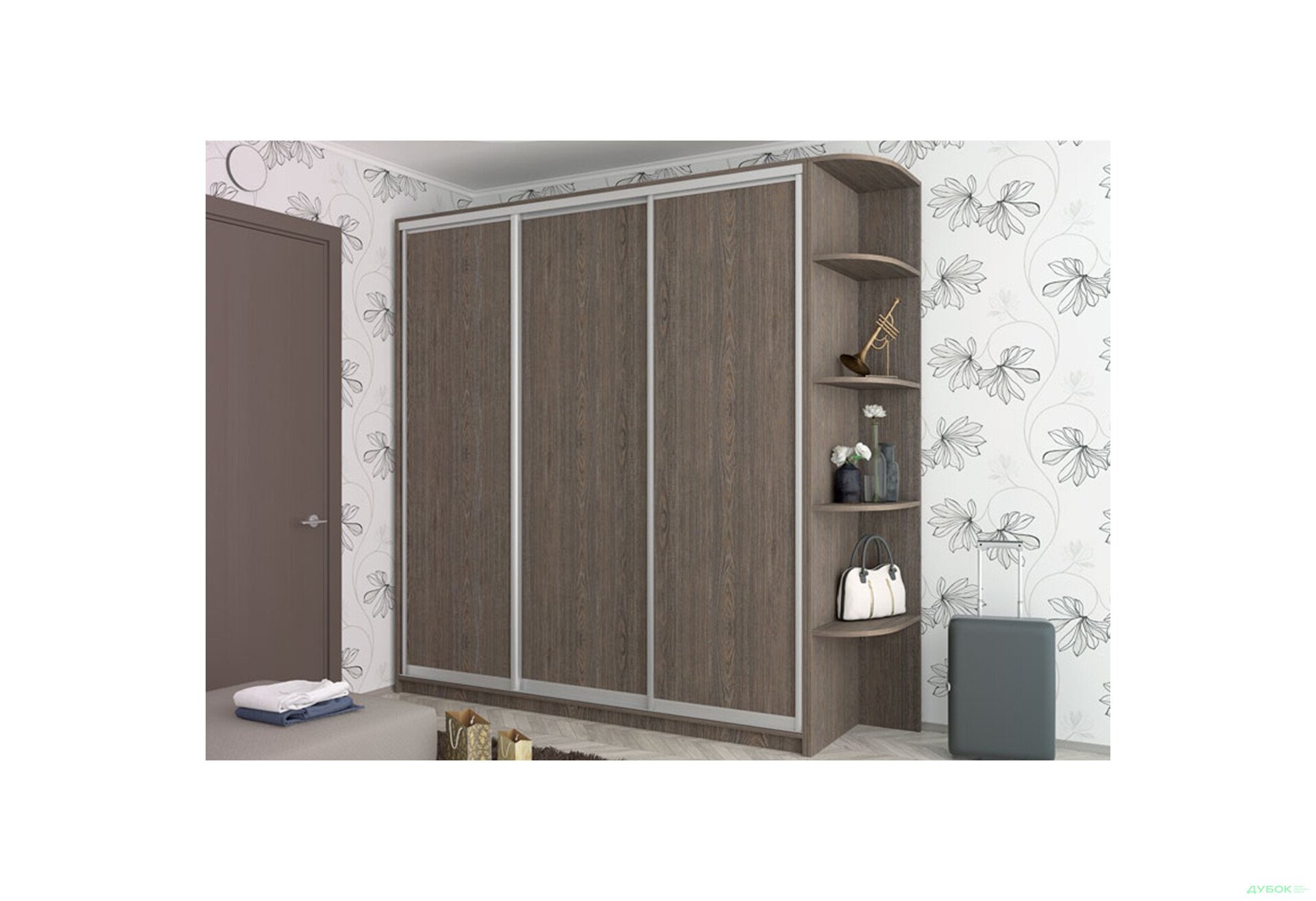 Зображення 8 - Шафа-купе 3Д 2.0 м VIP-master