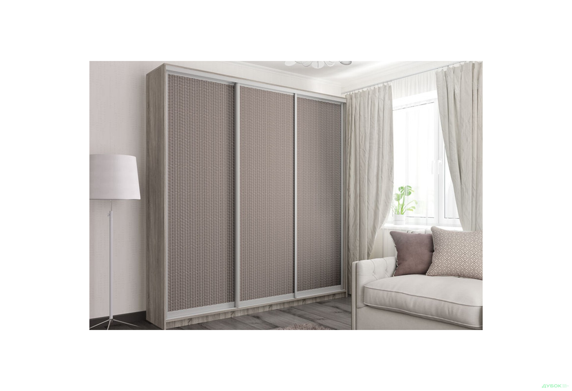 Зображення 3 - Шафа-купе 3Д 2.0 м VIP-master