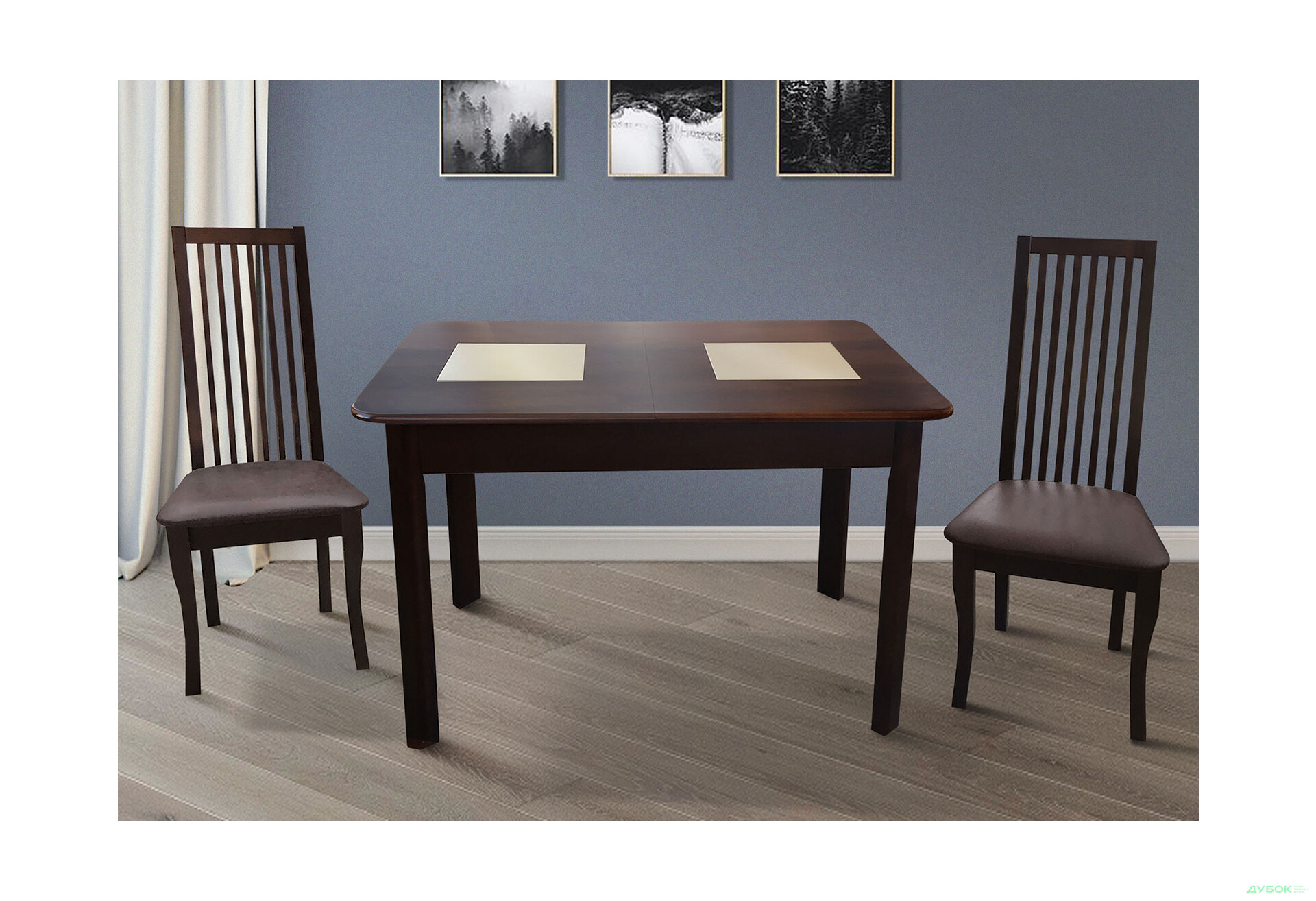 Стіл обідній Модуль Люкс Бостон 115x74 см розкладний  - Зображення 3 Зображення 3 - Стіл обідній Модуль Люкс Бостон 115x74 см розкладний