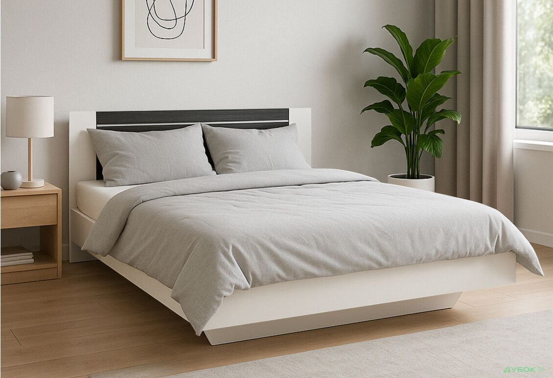 Зображення 2 - Ліжко Світ Меблів Круїз (без вкладу) 140х200 см, біле