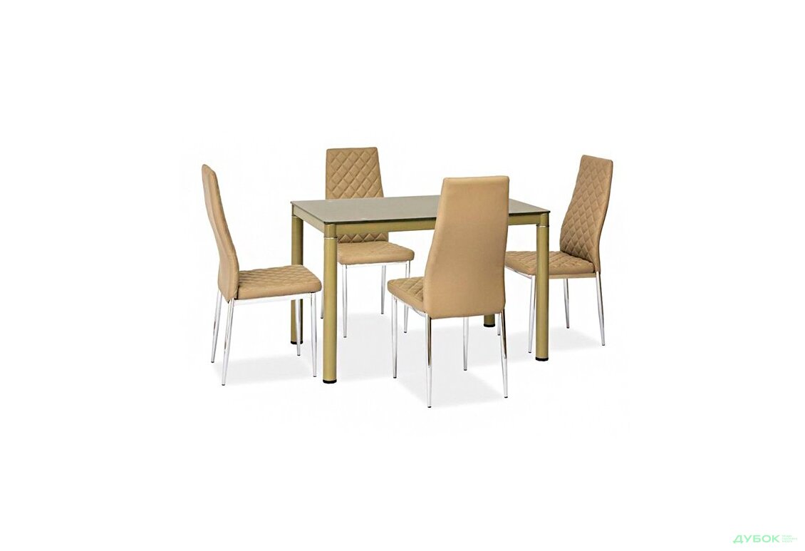 Стіл Galant Темний беж 110х70, арт.GALANTCB