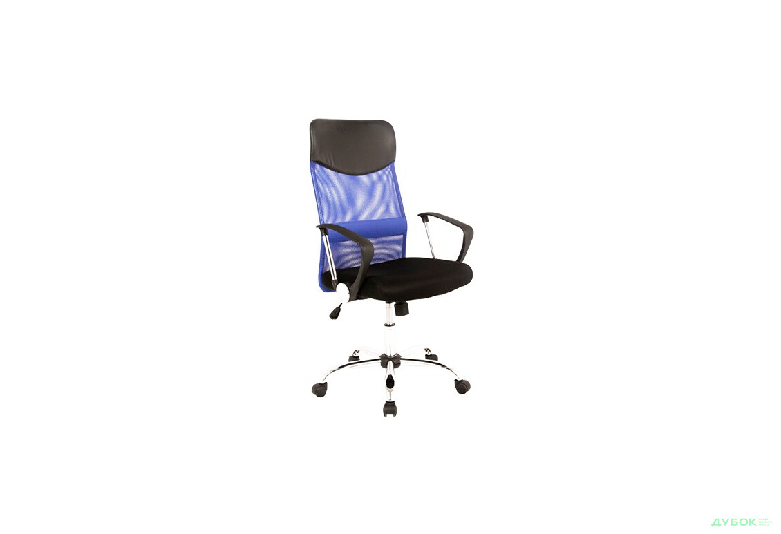 Кресло Q-025 офисное Синий/чёрный, арт.OBRQ025NC Signal
