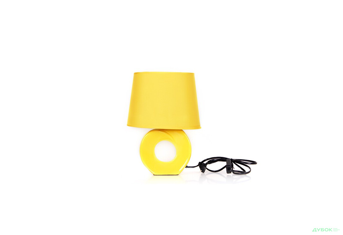 Настольная лампа Д GН7701 желтая Сириус Лайт