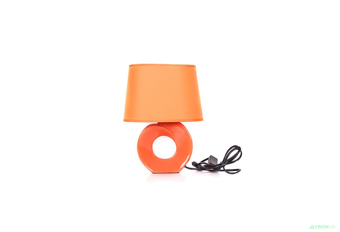 Настольная лампа Д GН7701 оранжевая Сириус Лайт