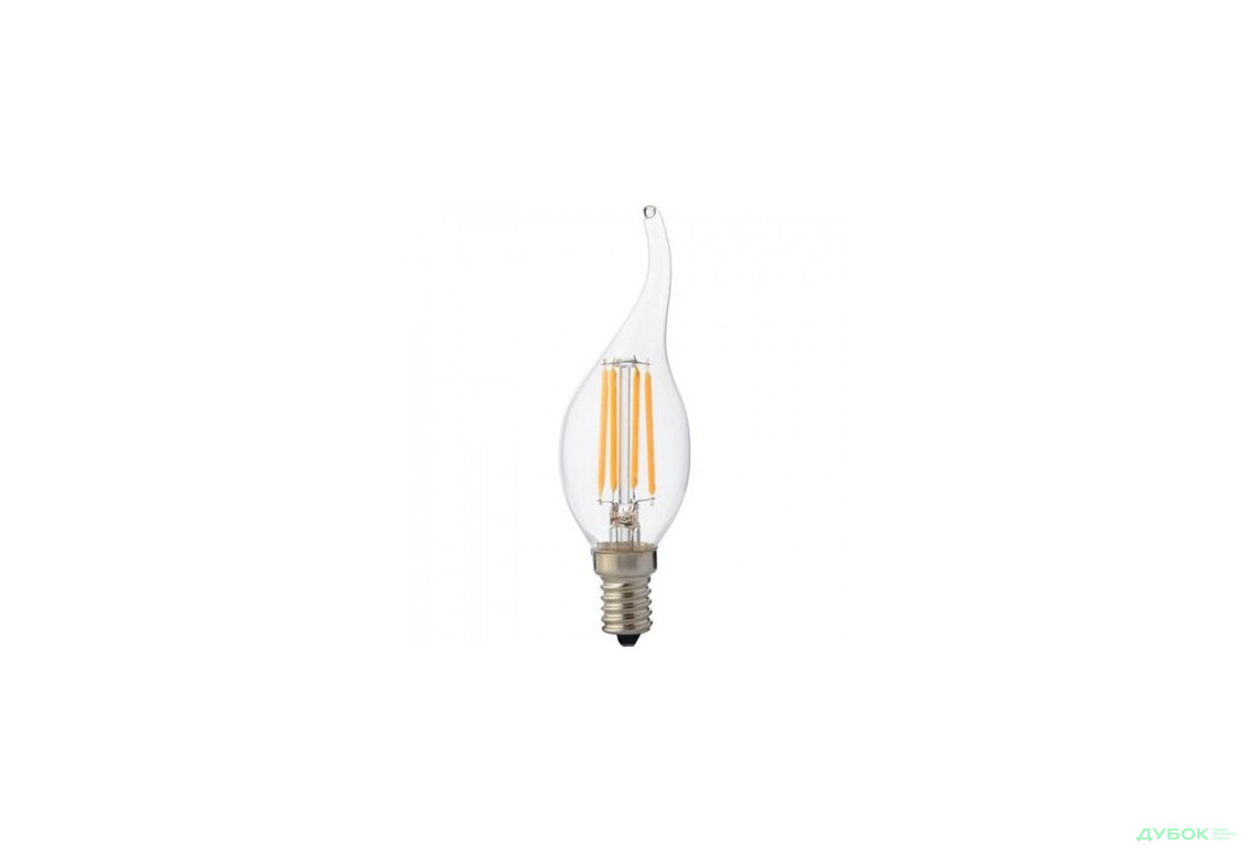 Лампа FILAMENT FLAME-4 4Вт свеча на ветру Е14 001 014 0004 Хороз Электрик