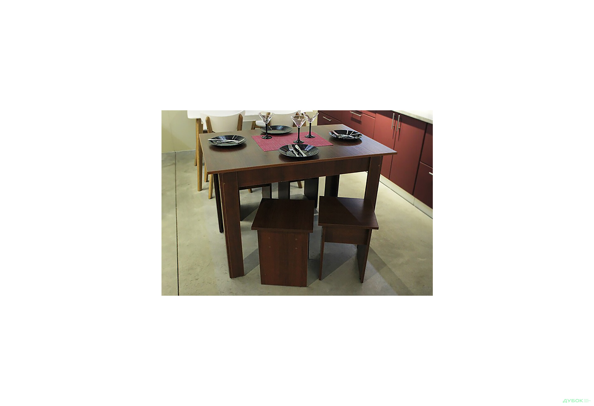 Стол обеденный №1 нераскладной БМФ - Изображение 3 Изображение 3 - Стол обеденный №1 нераскладной БМФ