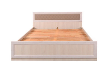 Кровать двуспальная КТ-763 (с ламелями) Полонез БМФ