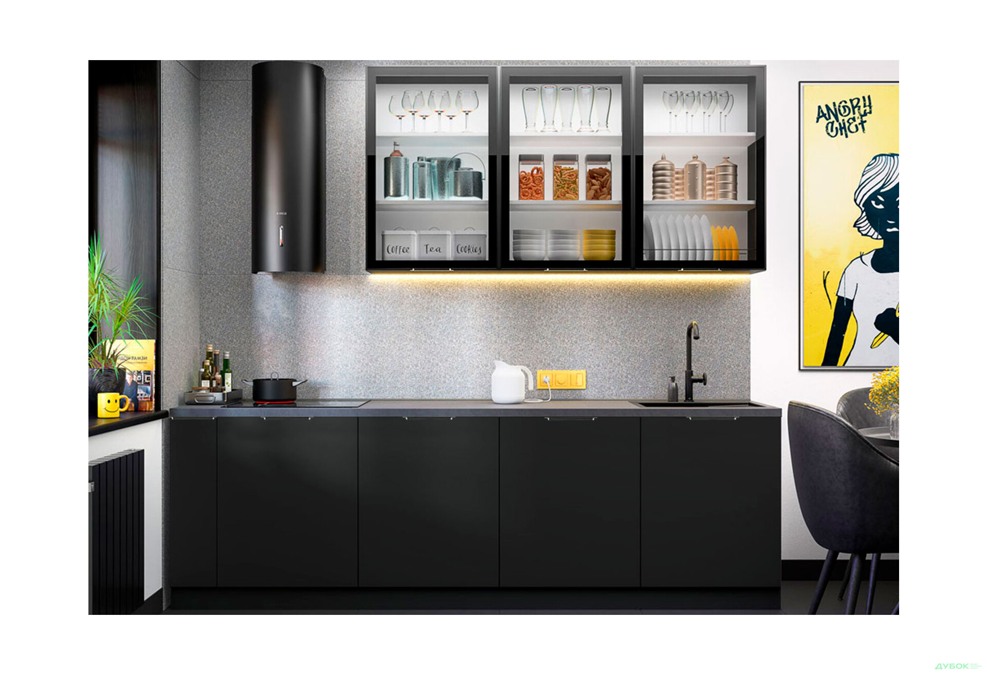 Модульна кухня Флет Люкс VIP-master - Зображення 2 Зображення 2 - Модульна кухня Флет Люкс VIP-master