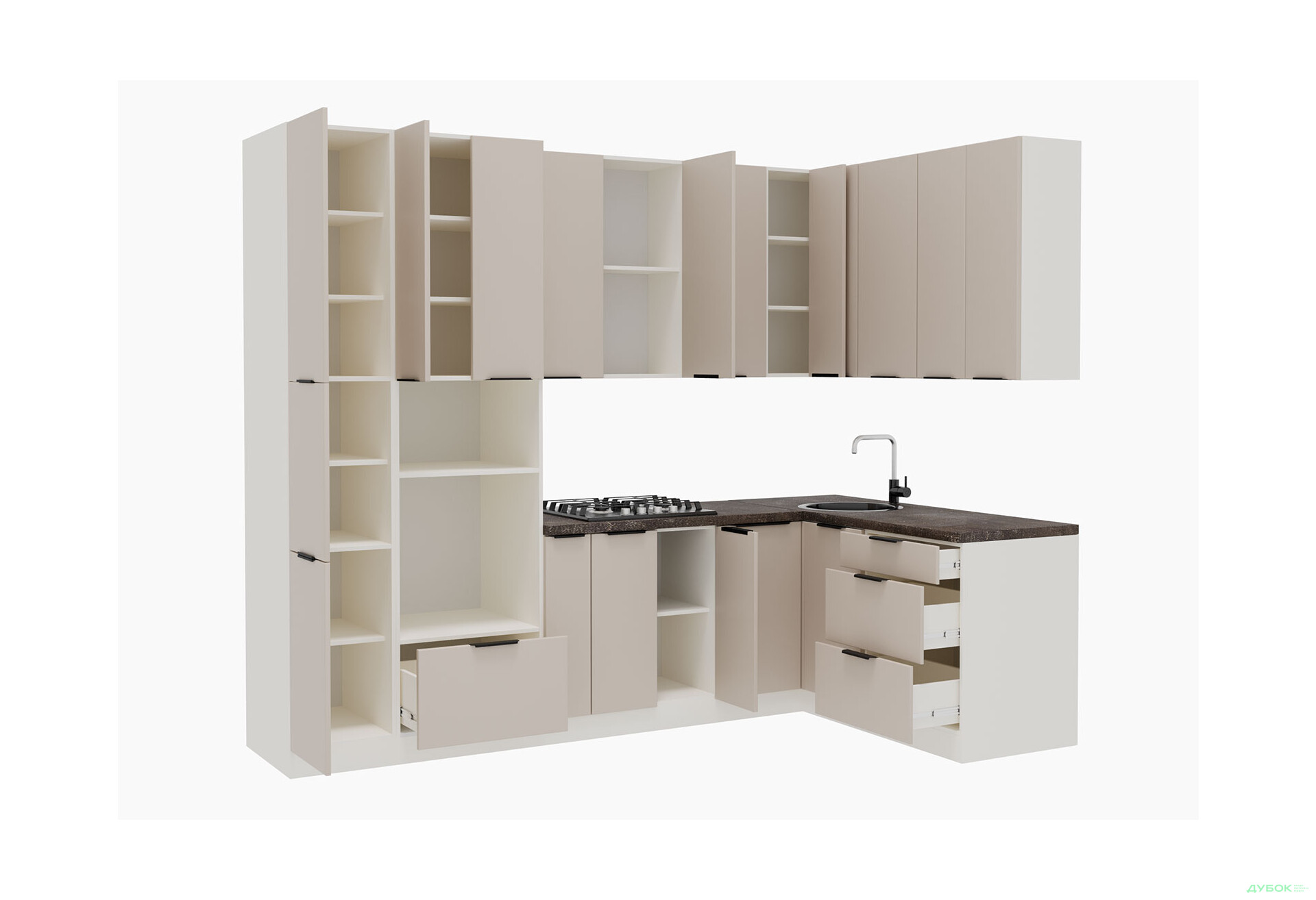 Модульна кухня Флет Люкс VIP-master - Зображення 8 Зображення 8 - Модульна кухня Флет Люкс VIP-master