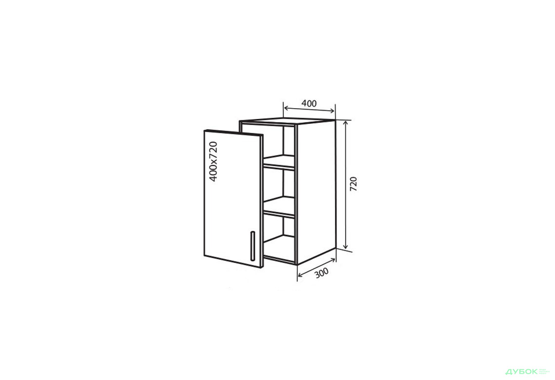 В3 Тумба 1Д 40 Альта Люкс / Alta Luxe VIP-master - Зображення 1 Зображення 1 - В3 Тумба 1Д 40 Альта Люкс / Alta Luxe VIP-master