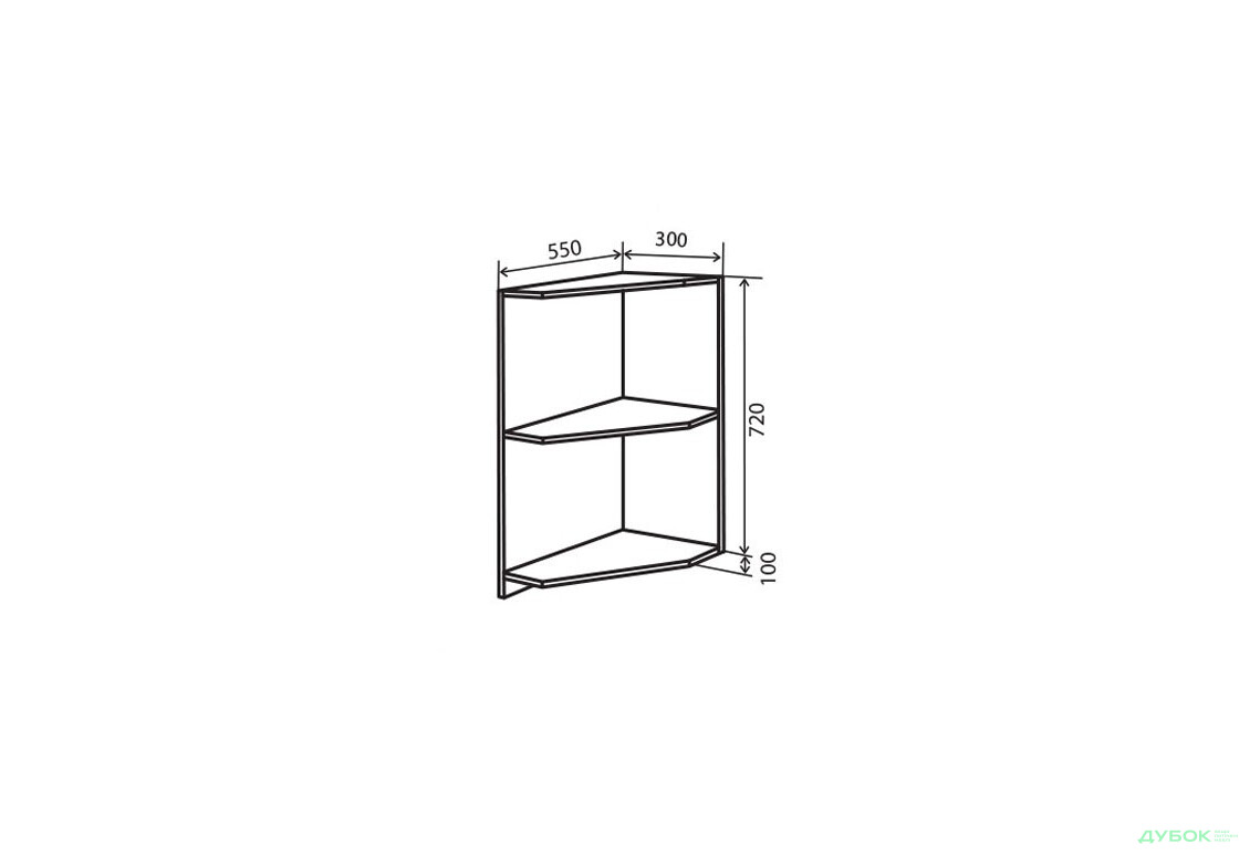 Н17 Полиці кутові Альта Люкс / Alta Luxe VIP-master - Зображення 1 Зображення 1 - Н17 Полиці кутові Альта Люкс / Alta Luxe VIP-master