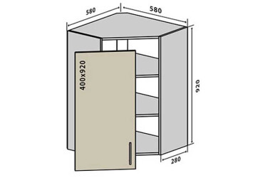 В54 Тумба 1Д 58 М.Глосс VIP / M.Gloss VIP VIP-master