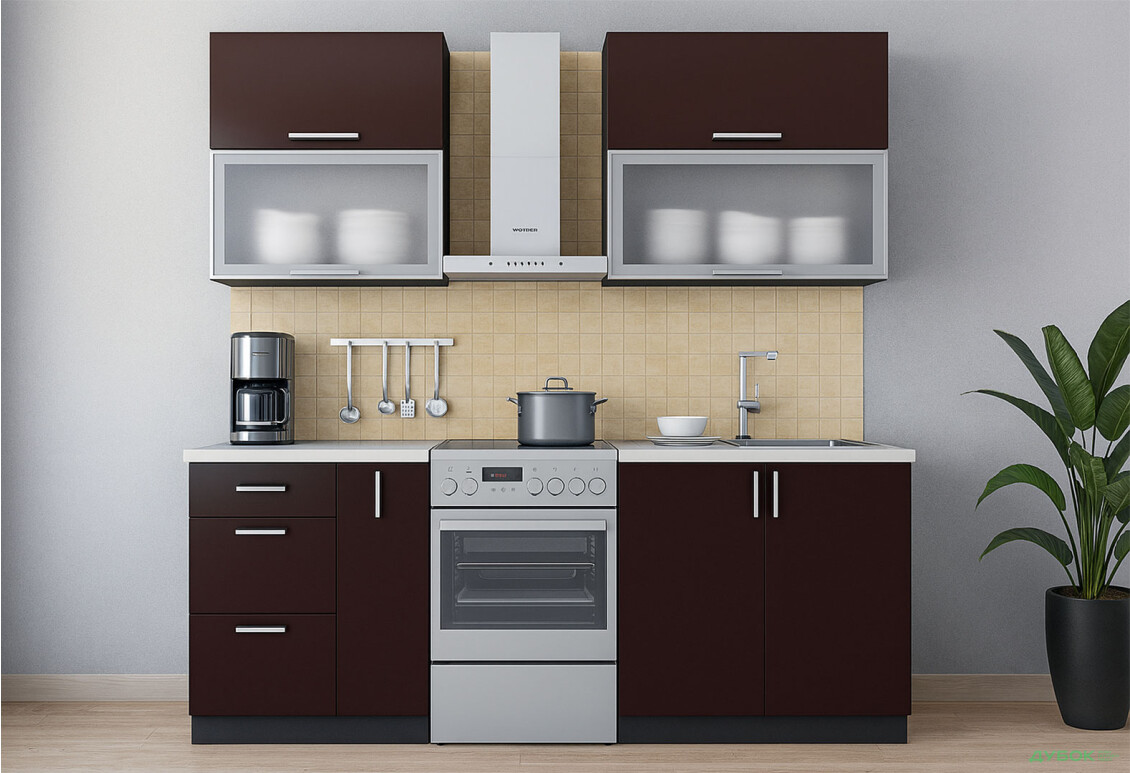 Кухня Вип-Мастер МоДа / MoDa 190 см - Изображение 1 Изображение 1 - Кухня Вип-Мастер МоДа / MoDa 190 см