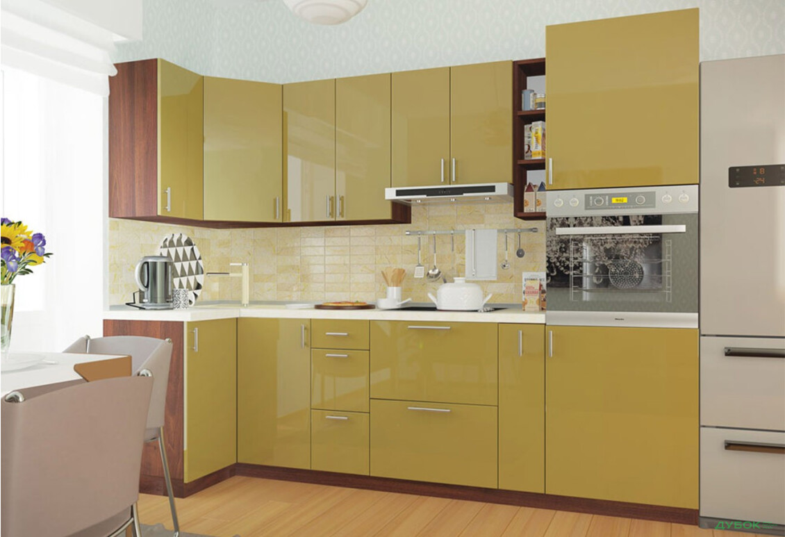 Кухня кутова Колор-міх / Color-mix 1.0х2.7 VIP-master