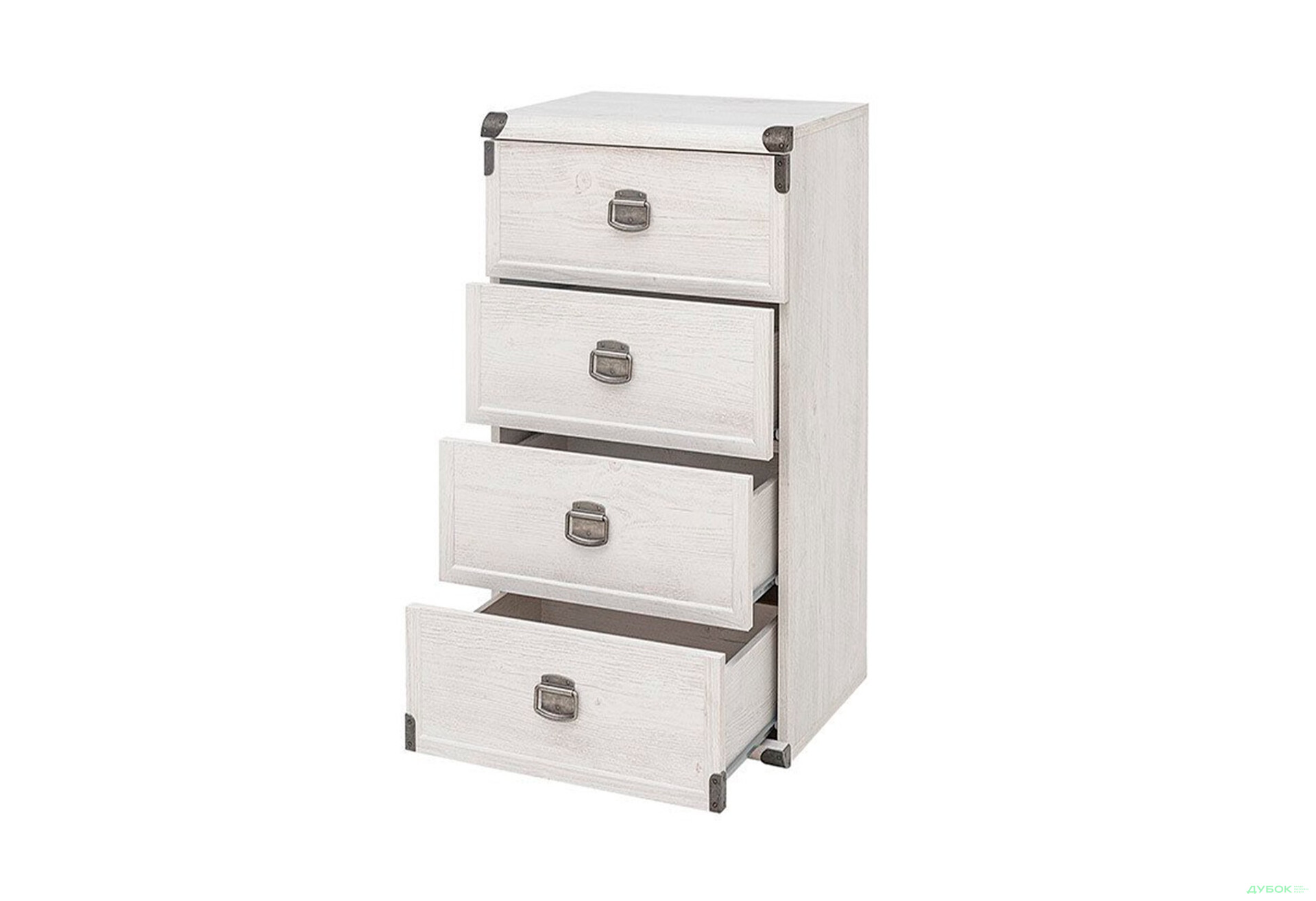 Комод ВМК Индиана (Монтана) с 4 ящиками 50 см - Изображение 4 Изображение 4 - Комод ВМК Индиана (Монтана) с 4 ящиками 50 см