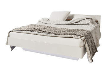 Кровать Svit Mebliv Бьянко (без вклада) 160х200 см с подсветкой, белая