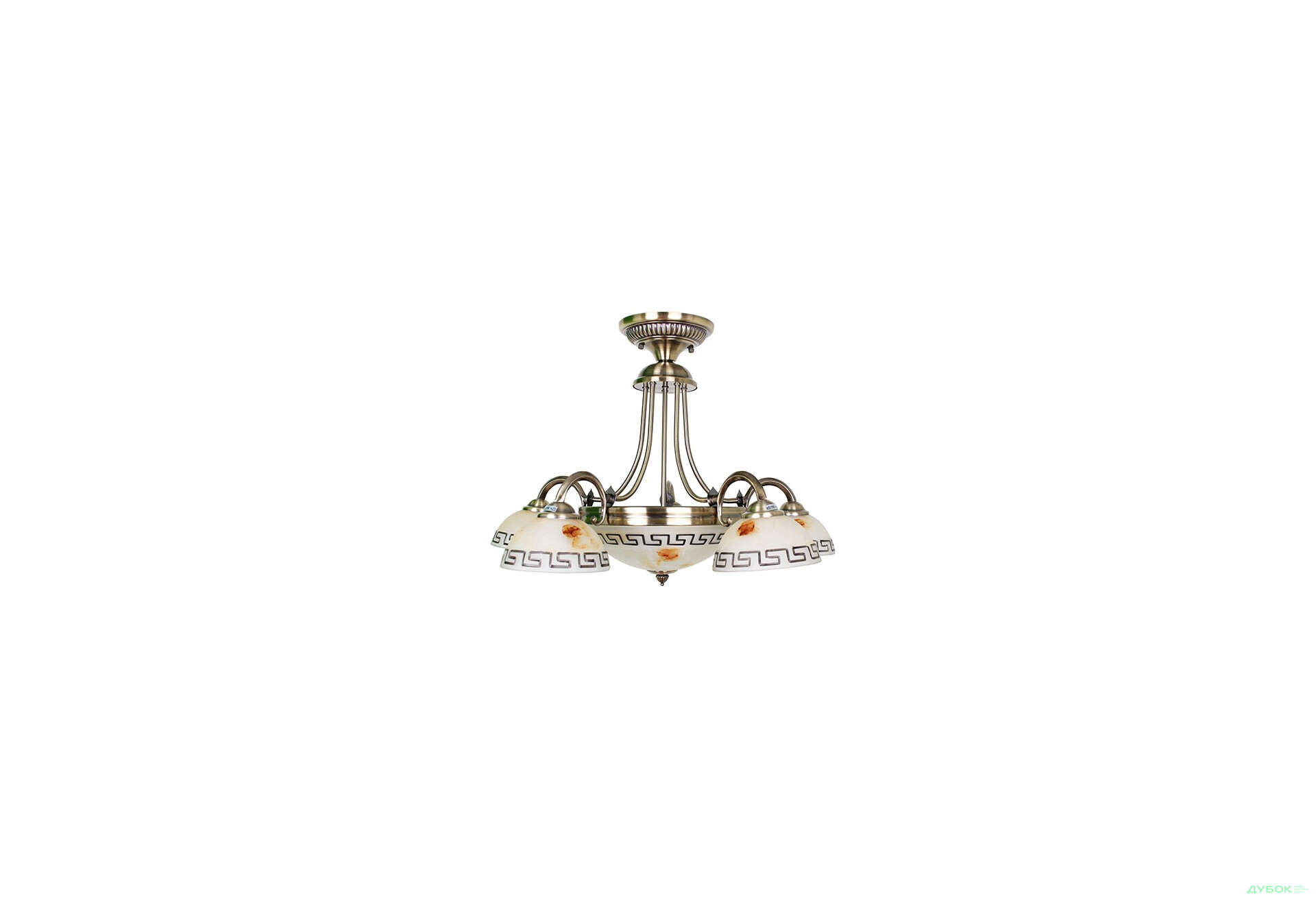 Изображение 2 - Люстра P3-9681/5+2 AB+BK Prometey