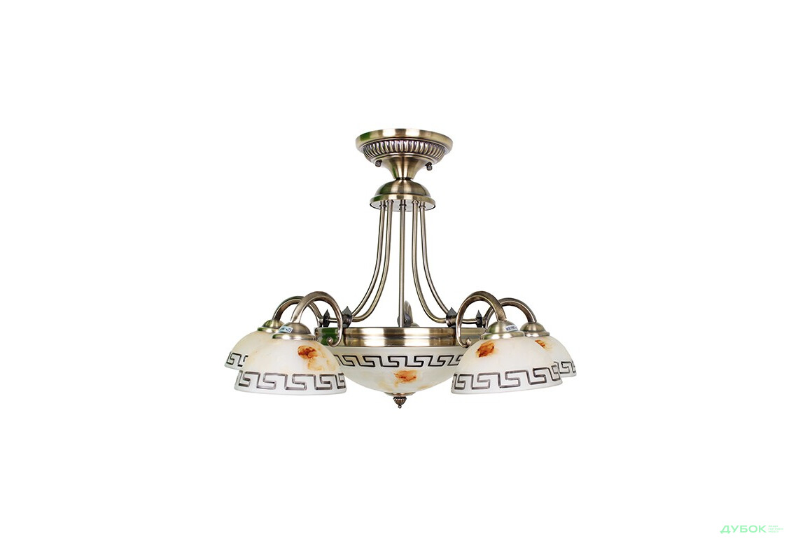 Изображение 2 - Люстра P3-9681/5+2 AB+BK Prometey