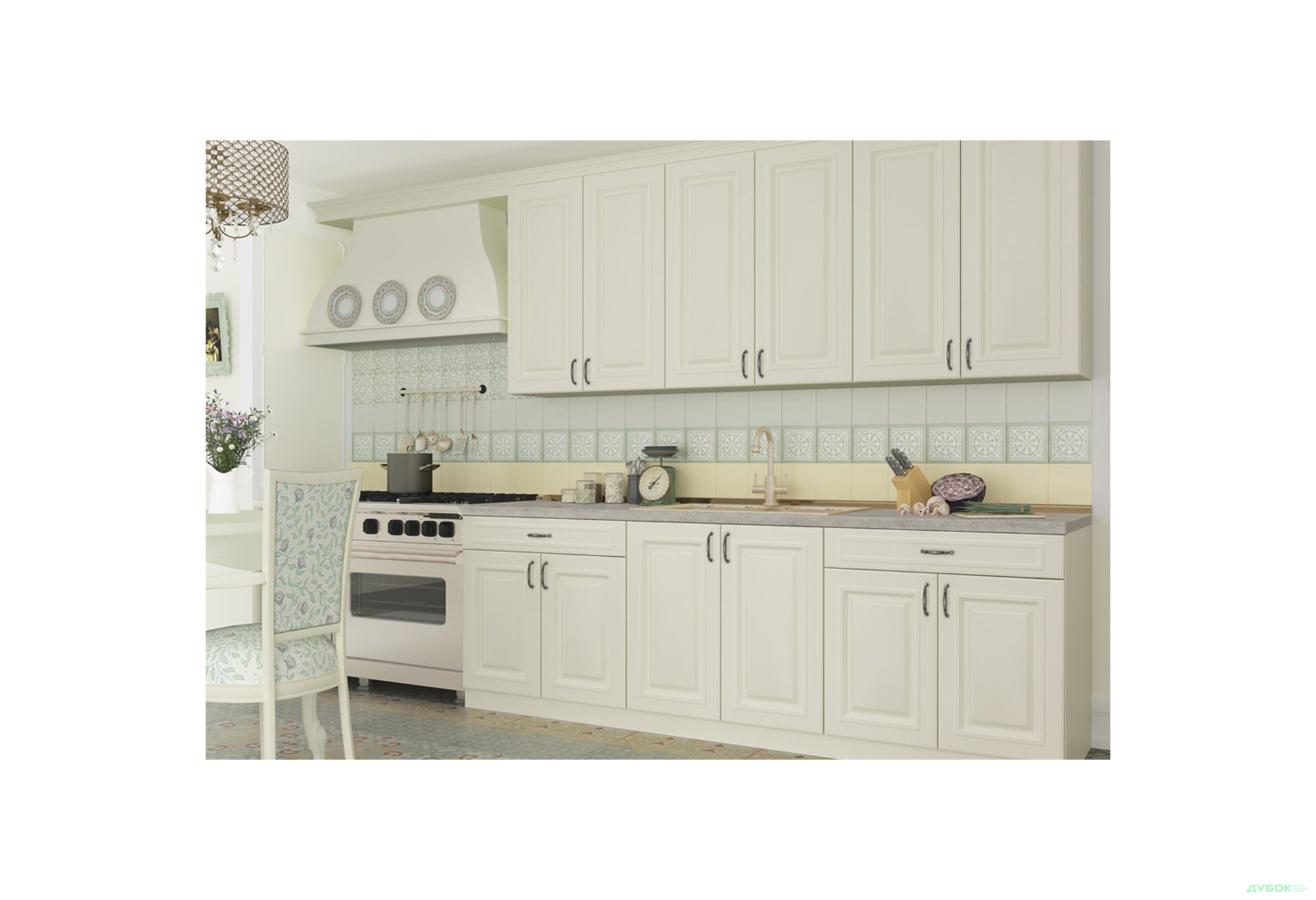 Кухня Аморе Классик Люкс / Amore Classic Luxe 2.4 (без карниза) Вип-Мастер - Изображение 1 Изображение 1 - Кухня Аморе Классик Люкс / Amore Classic Luxe 2.4 (без карниза) Вип-Мастер