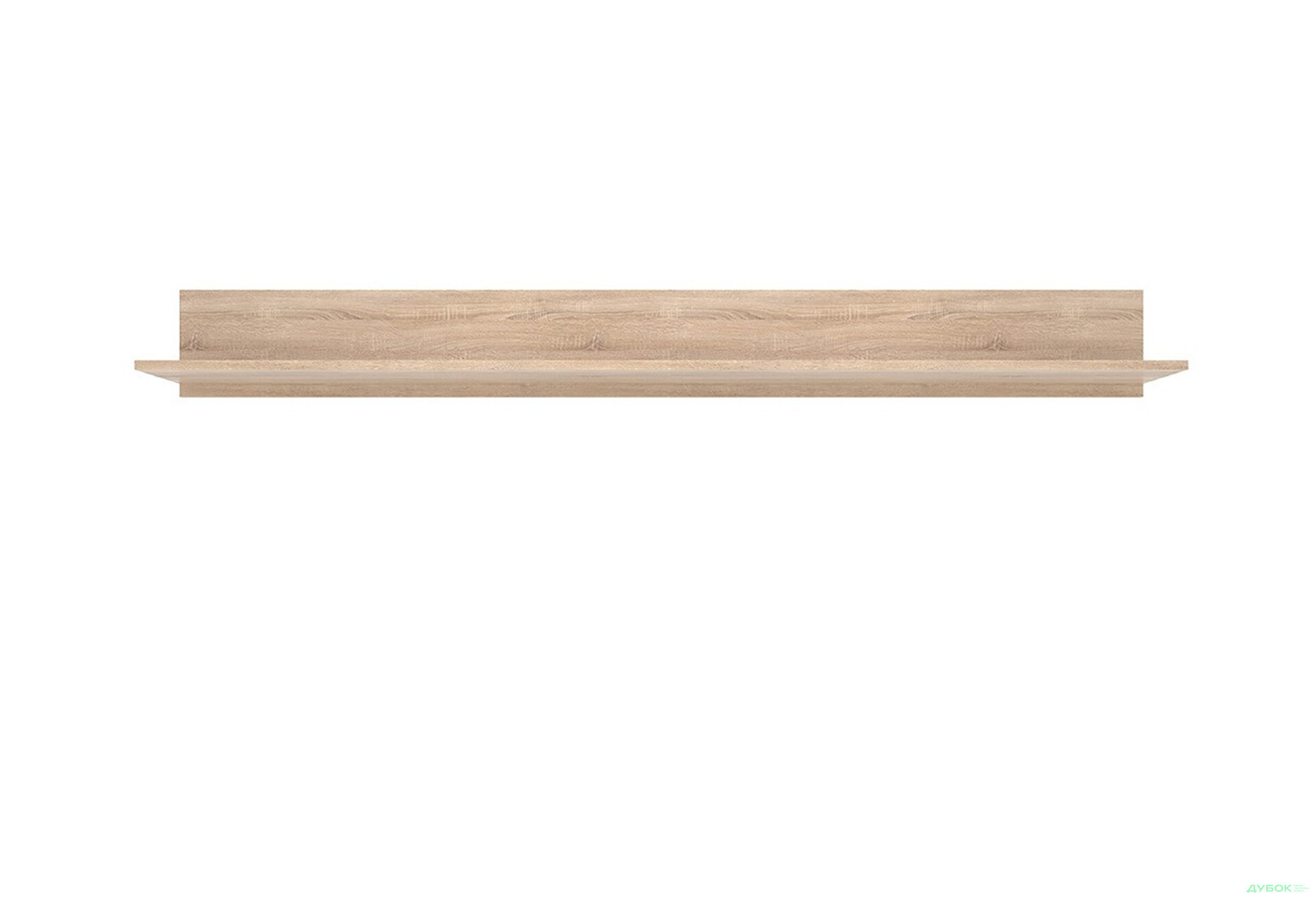 Полка навесная ВМВ Холдинг Соло 180 см Дуб сонома/Венге - Изображение 1 Изображение 1 - Полка навесная ВМВ Холдинг Соло 180 см Дуб сонома/Венге