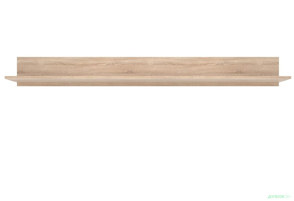 Полка навесная ВМВ Холдинг Соло 180 см Дуб сонома/Венге - Изображение 1 Изображение 1 - Полка навесная ВМВ Холдинг Соло 180 см Дуб сонома/Венге