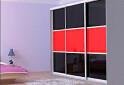 Фото 2 - Фасад Цвет.стекло тип3_650 Шкаф-купе 4D 2700 Мебель Стар