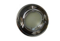 Фото 1 - Светильник точечный, литье цветное, 246DL черный металик-серебро MR16/G5.3 Ферон