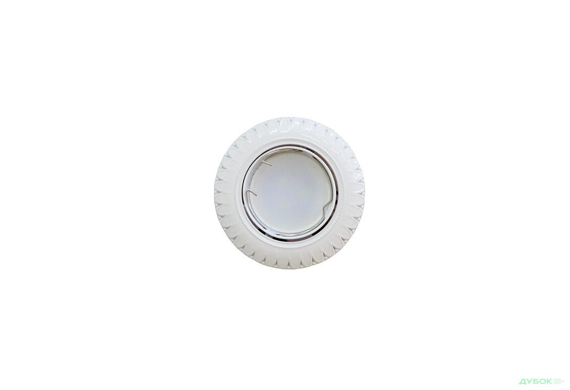 Светильник точечный DL6051 MR16/G5.3/белый поворотный Ферон
