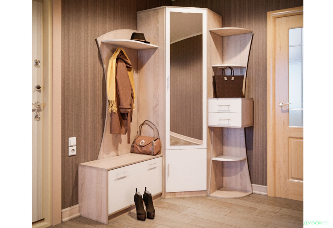 Передпокій Беатріс (світла) Світ Меблів - Зображення 1 Зображення 1 - Передпокій Беатріс (світла) Світ Меблів