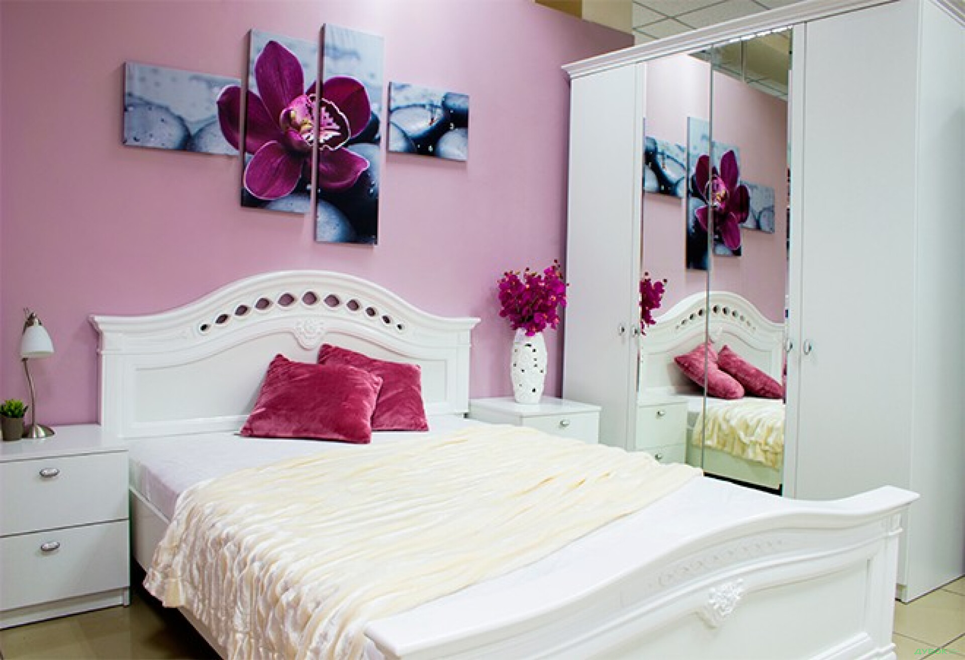 Фото 4 - Модульная спальня Рената Embawood