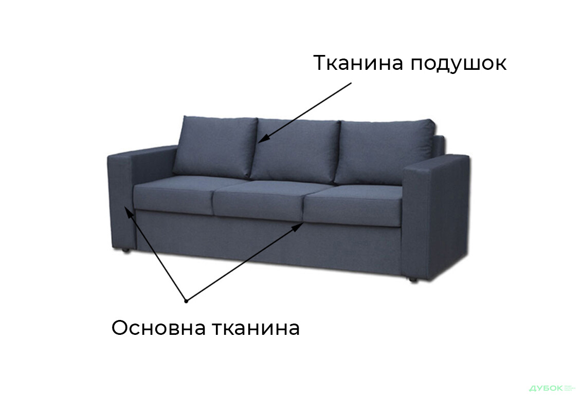 Изображение 7 - Диван Вика Чикаго 3-А нераскладной 229x88 см
