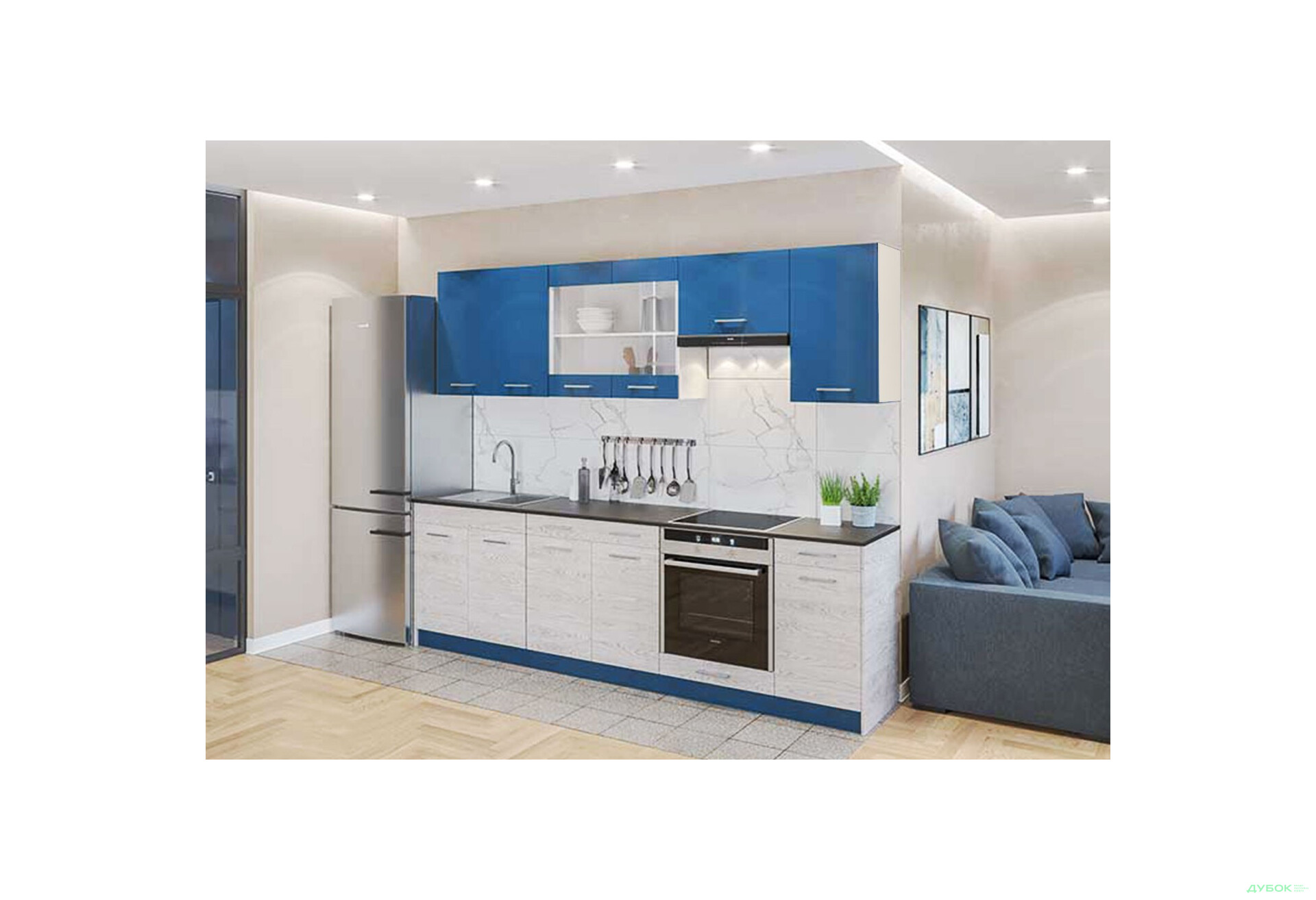 Модульная кухня Марта (цветная) Svit Mebliv - Изображение 2 Изображение 2 - Модульная кухня Марта (цветная) Svit Mebliv