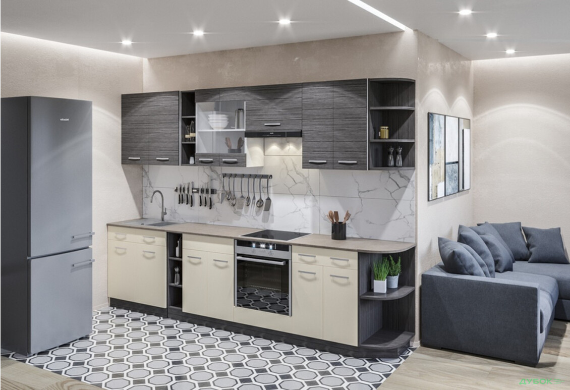 Модульная кухня Марта (цветная) Svit Mebliv - Изображение 1 Изображение 1 - Модульная кухня Марта (цветная) Svit Mebliv