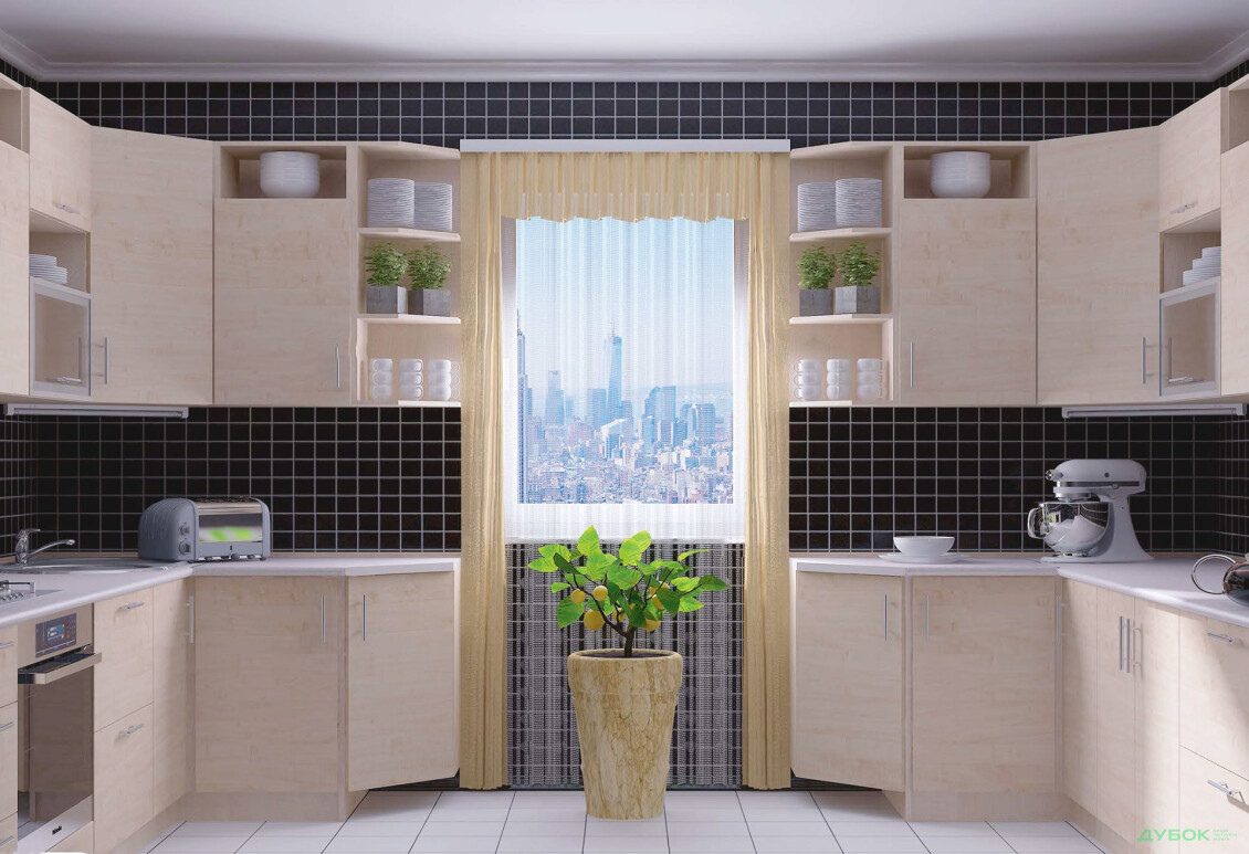 Модульная кухня Нико (ДСП) БМФ - Изображение 4 Изображение 4 - Модульная кухня Нико (ДСП) БМФ