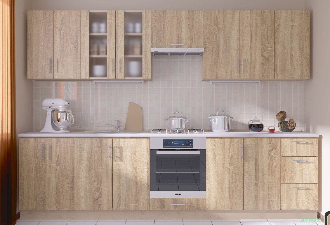 Модульная кухня Нико (ДСП) БМФ - Изображение 2 Изображение 2 - Модульная кухня Нико (ДСП) БМФ