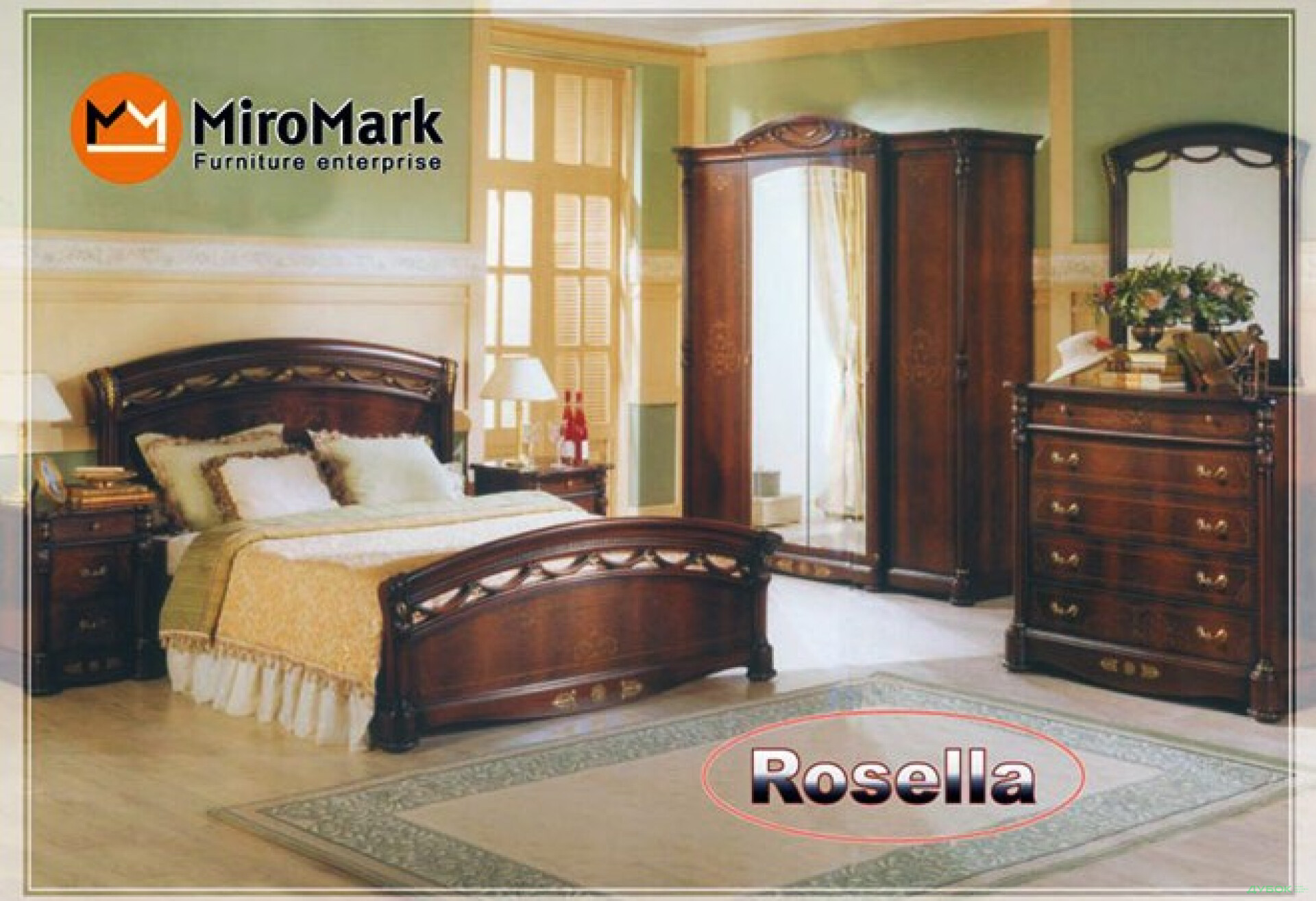 Фото 3 - Модульна спальня Роселла / Rosella MiroMark