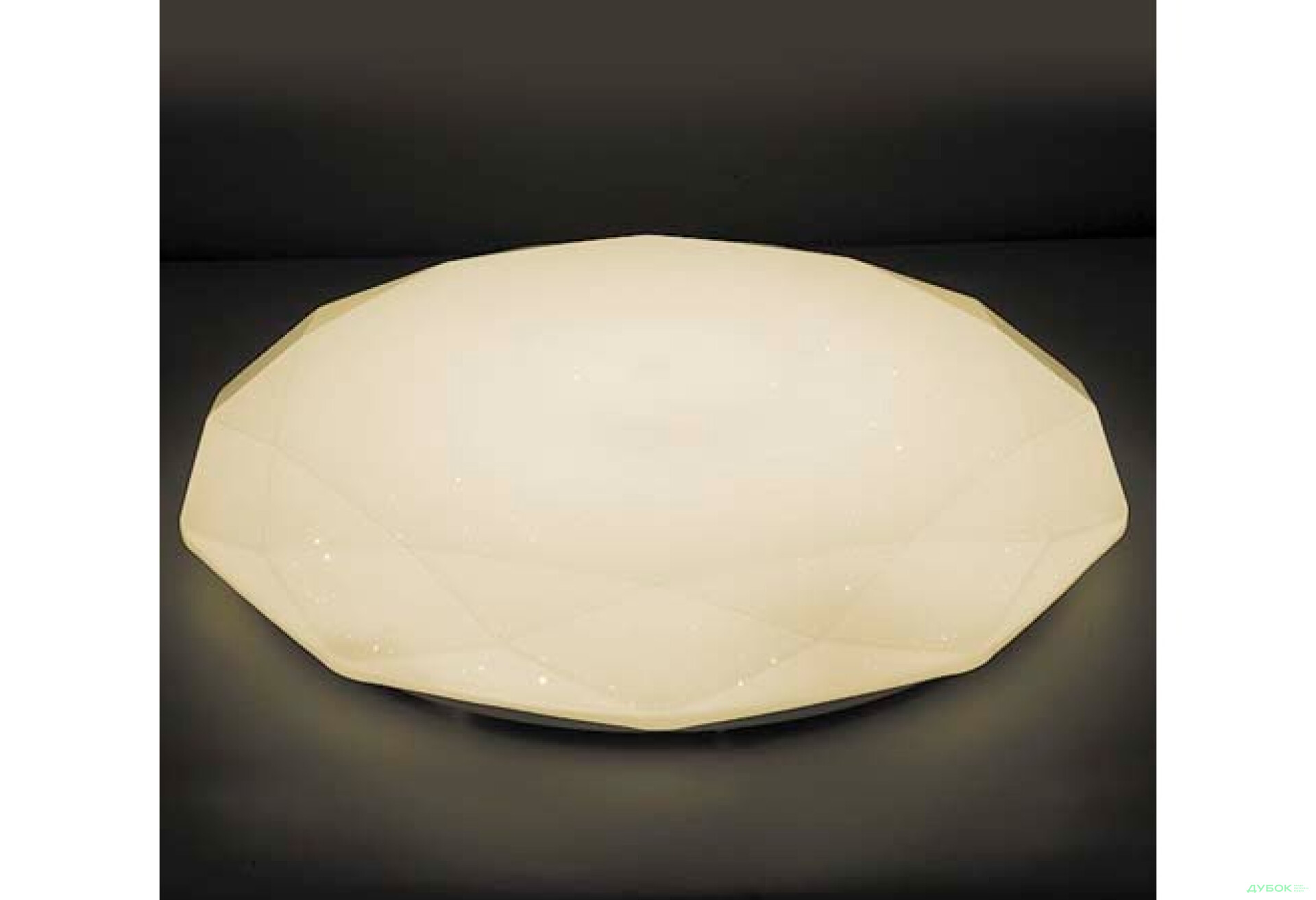 Фото 2 - Светодиодный светильник Тарелка AL5200 60W круг, 4900Lm 2700K-6400K 510*85mm, с пультом Ферон