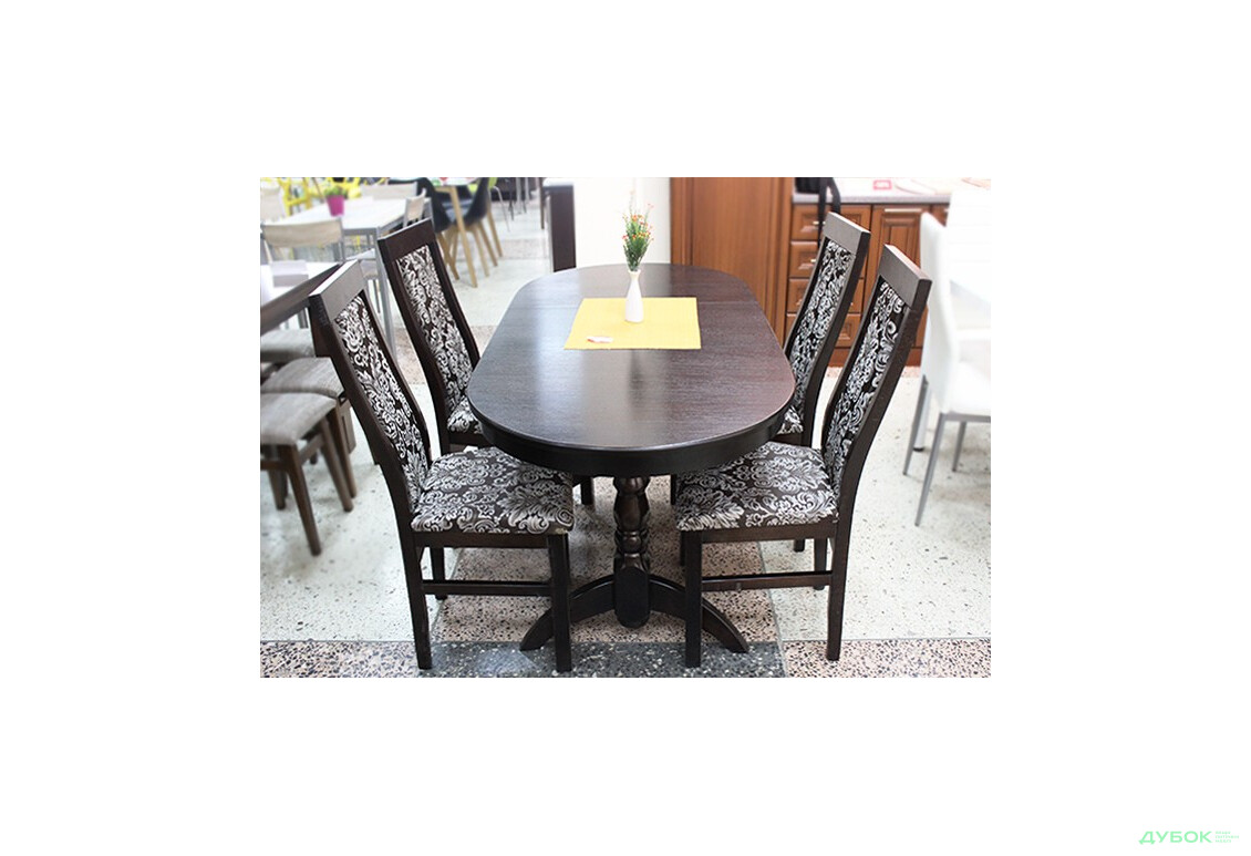 Изображение 4 - Стул Стул Лир (без резьбы) орех темный/Лючия Браун Pavlik