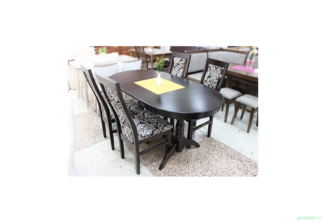 Изображение 5 - Стул Стул Лир (без резьбы) орех темный/Лючия Браун Pavlik