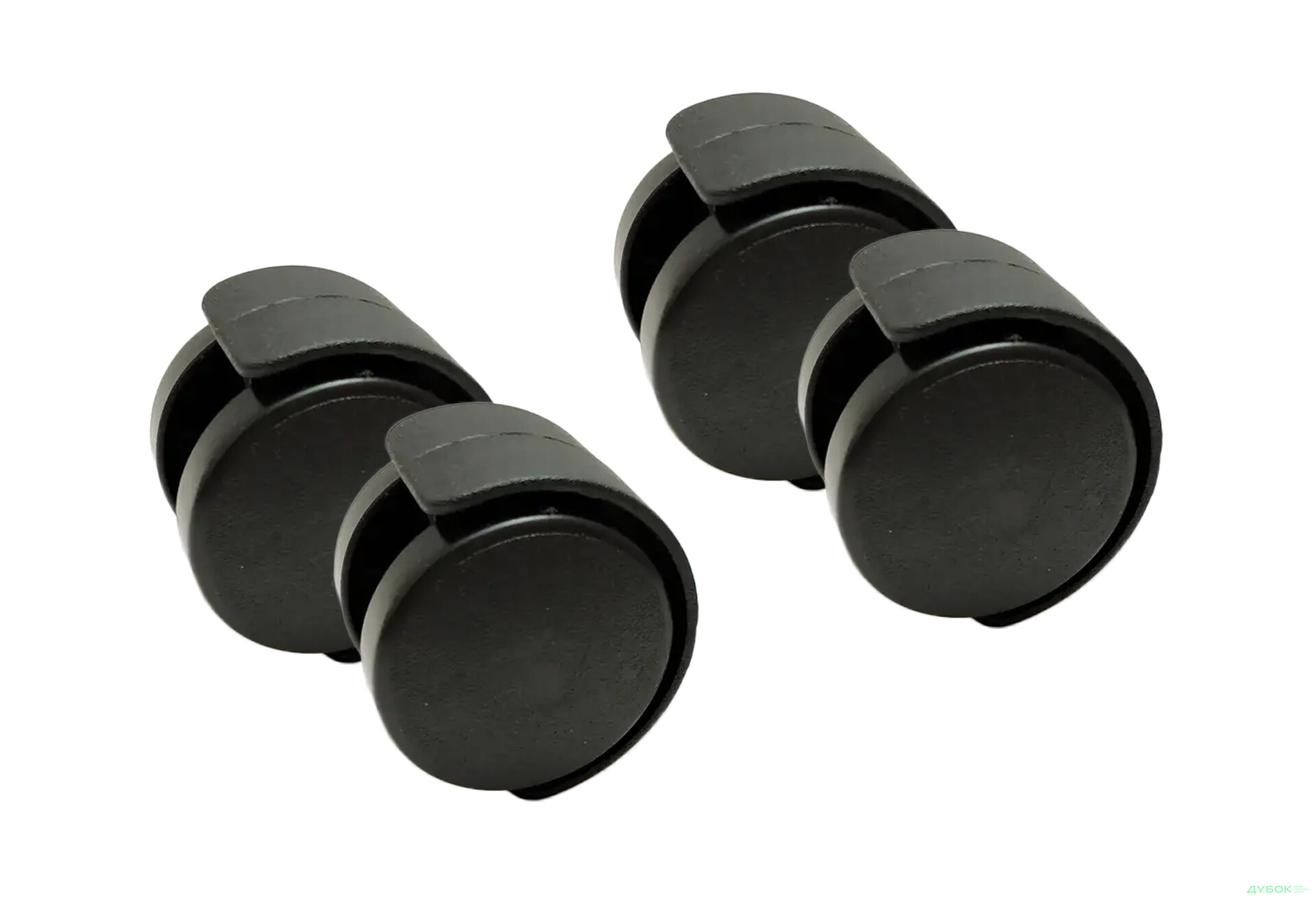 Зображення 1 - Ролики чорні (к-кт 2+2) Доміно кольорове / Domino color 28 мм VIP-master