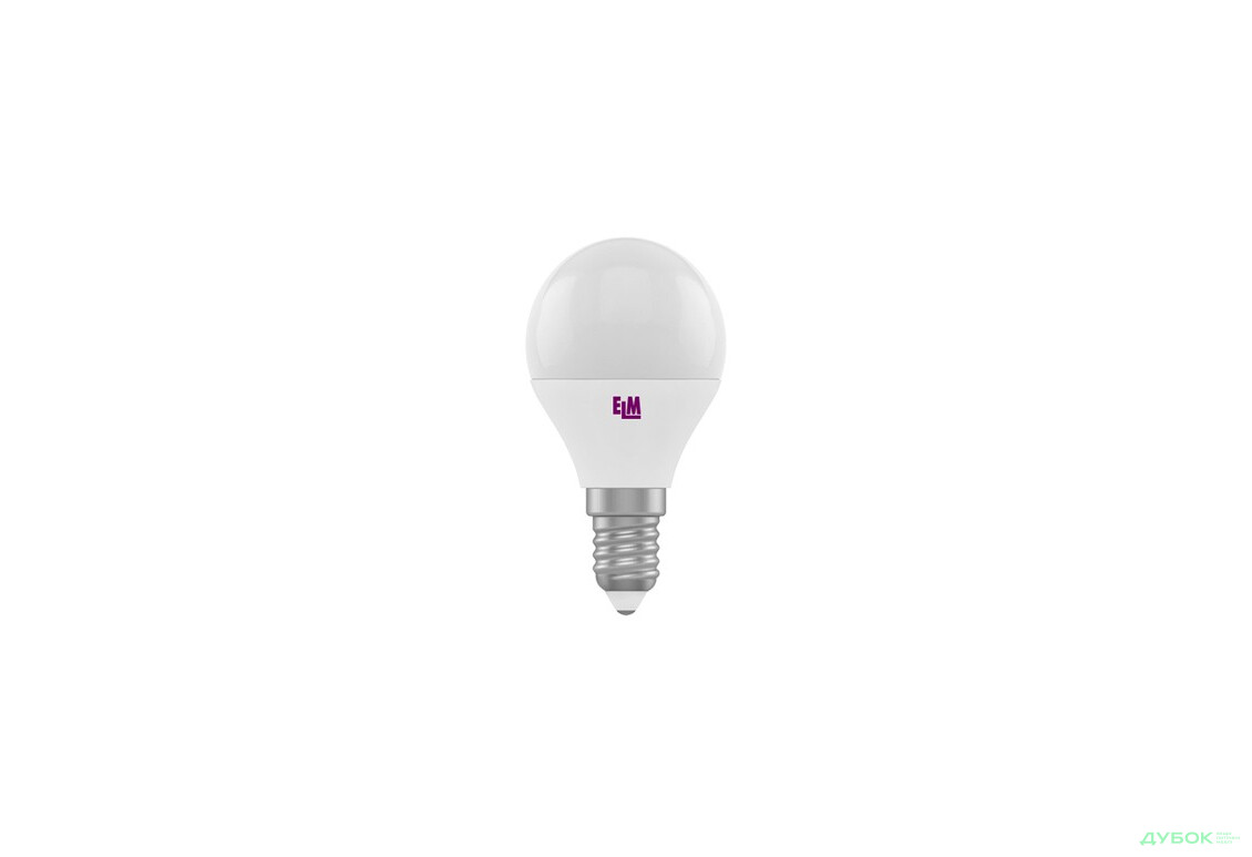 Лампа сфера 7W E14 3000 ELM