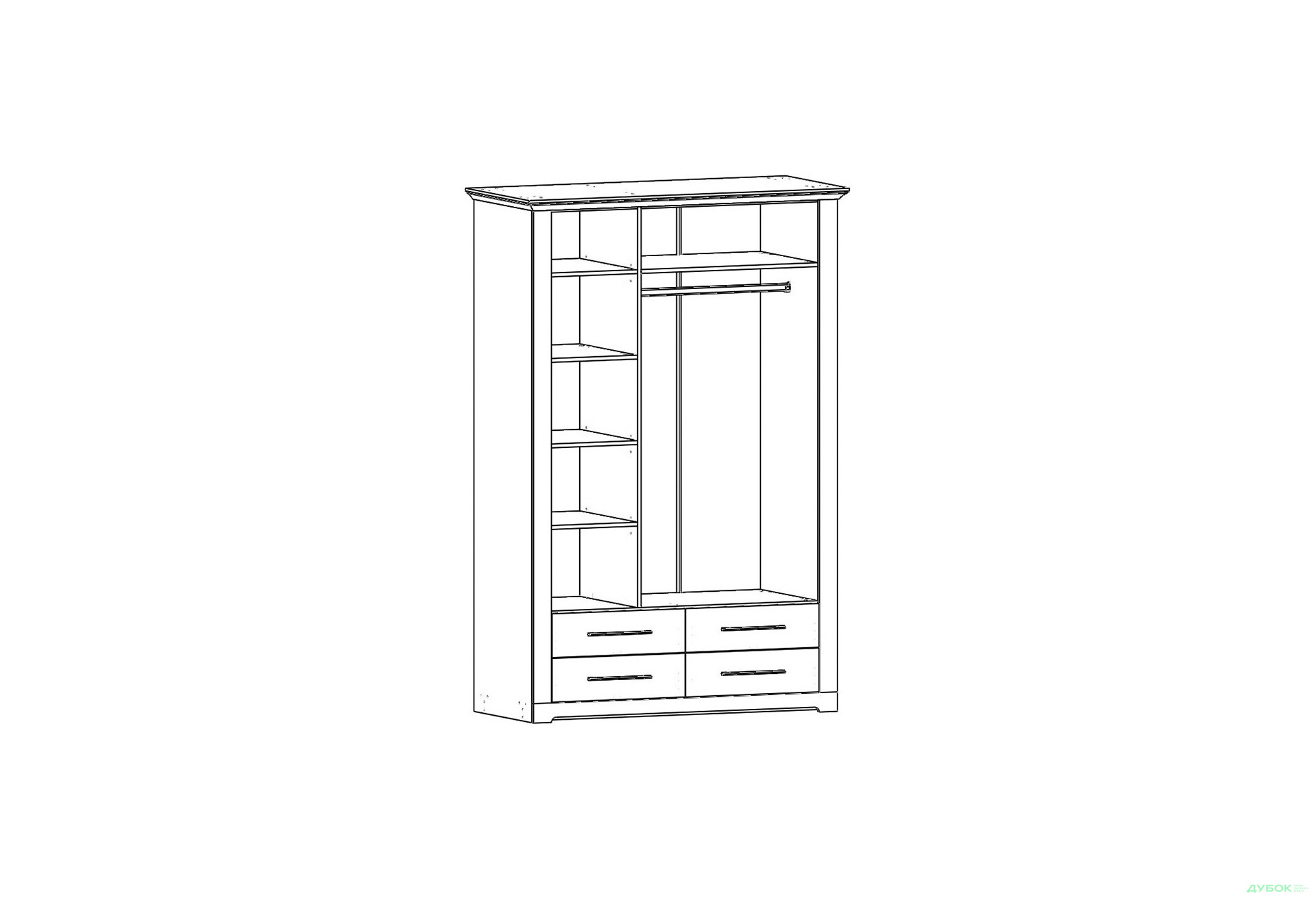 Спальня Арсал / Arsal Сосна Комплект 3D ВМВ Холдинг - Изображение 2 Изображение 2 - Спальня Арсал / Arsal Сосна Комплект 3D ВМВ Холдинг