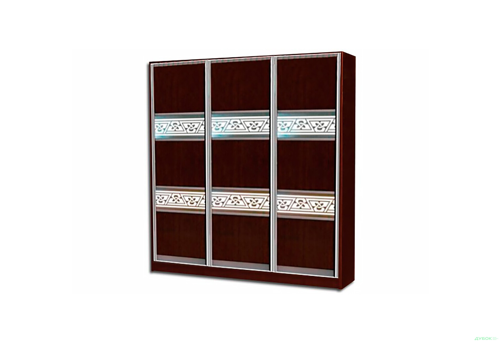 Шафа-купе 3D 2000х2100х600 (AL) MebelStar - Зображення 1 Зображення 1 - Шафа-купе 3D 2000х2100х600 (AL) MebelStar