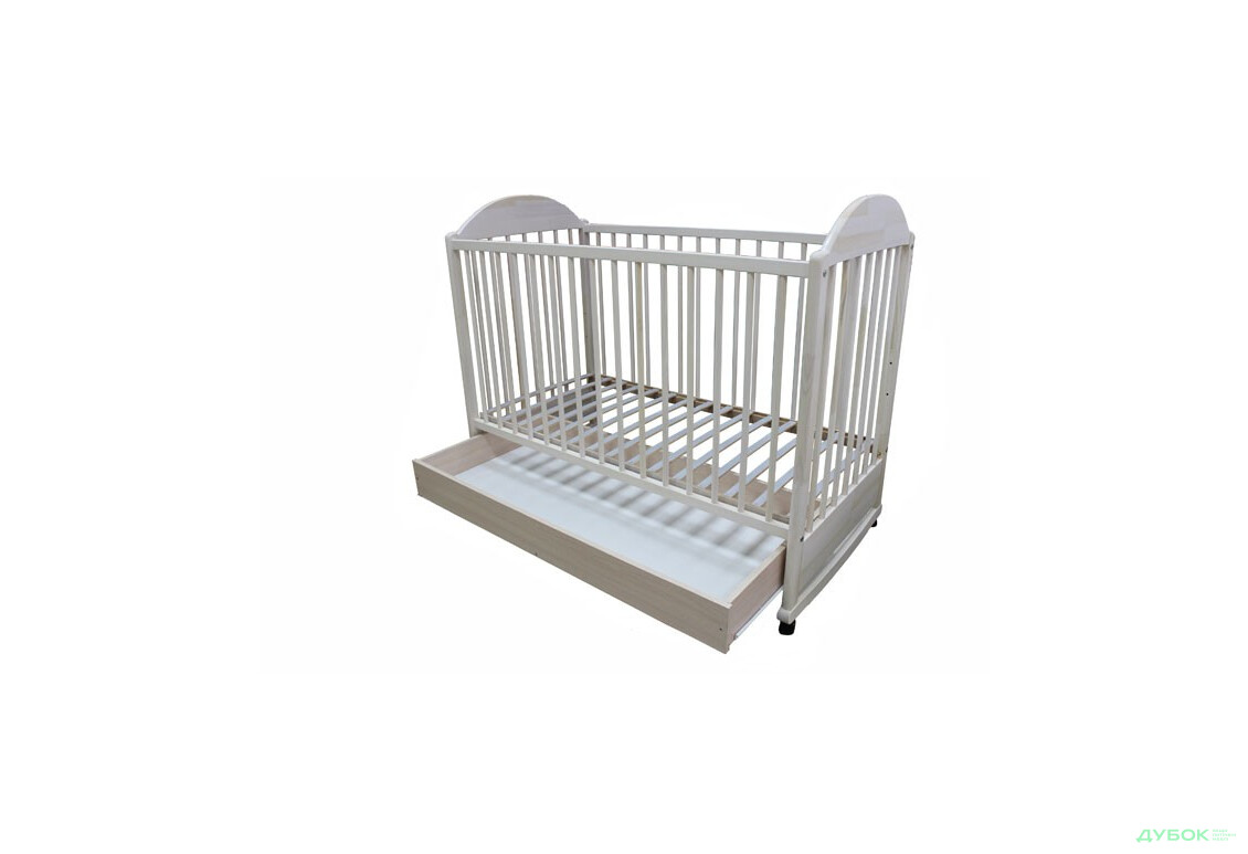 Зображення 4 - Ліжко Сімба (Білий) з шухлядою 60х120 Агу