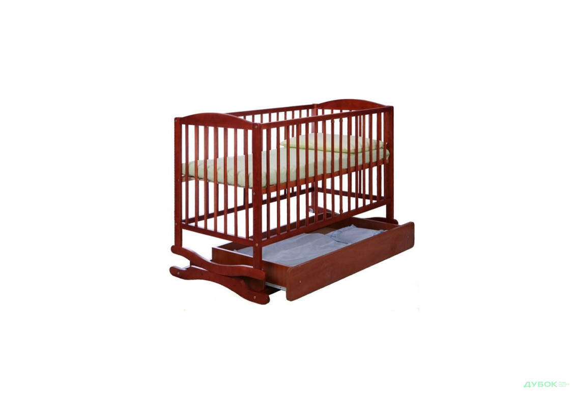 Кровать-колыбель Радик-2 с шухлядой 120х60 Агу