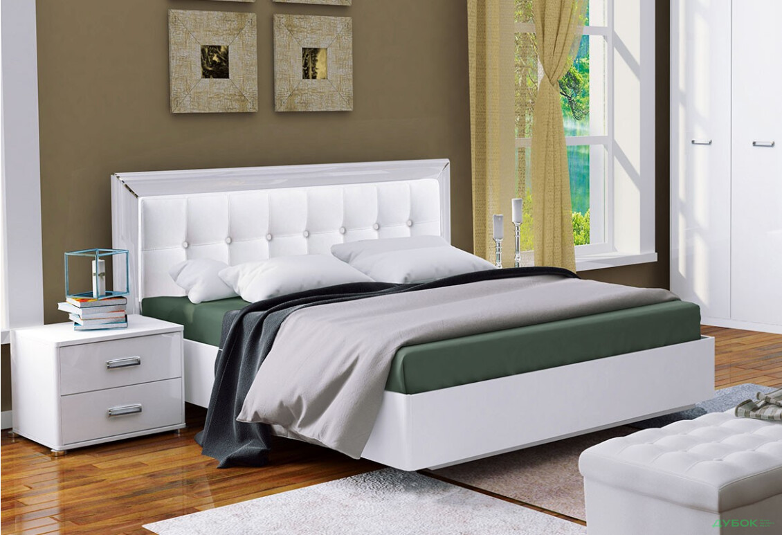 Модульная спальня Бэлла (белая) МироМарк - Изображение 2 Изображение 2 - Модульная спальня Бэлла (белая) МироМарк