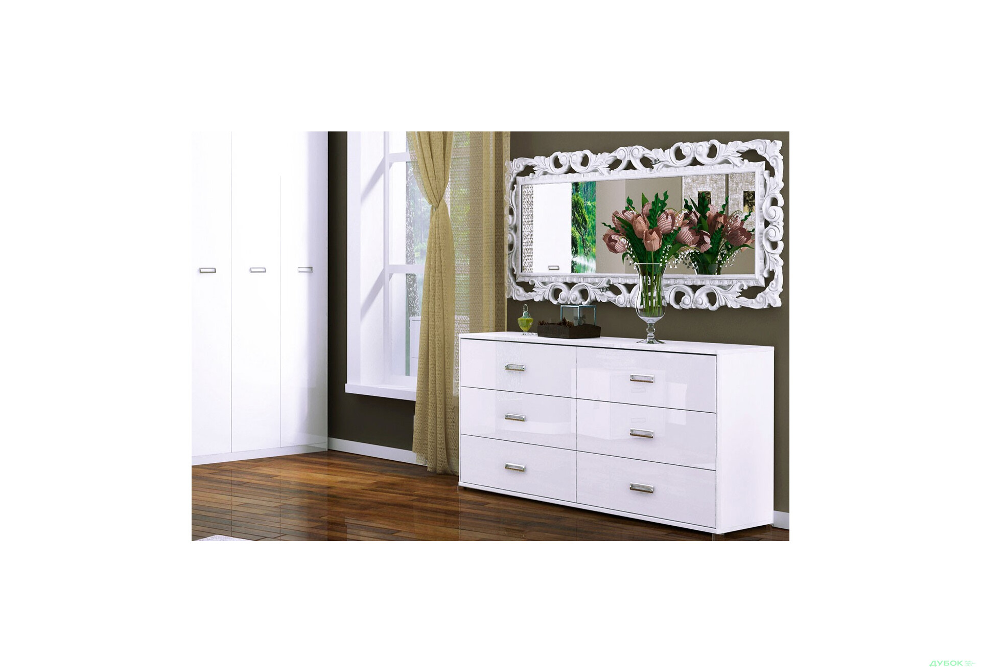 Изображение 5 - Модульная спальня Бэлла (белая) МироМарк