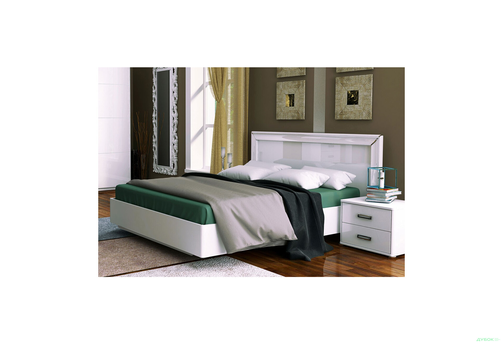 Изображение 9 - Модульная спальня Бэлла (белая) МироМарк